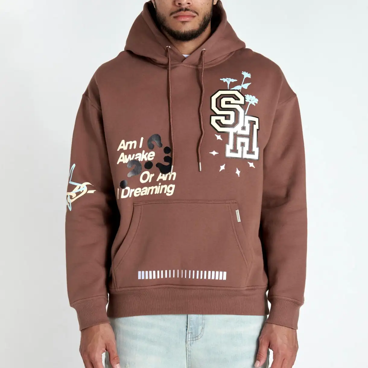 SugarHill “Paranoid” Brown Hoodie