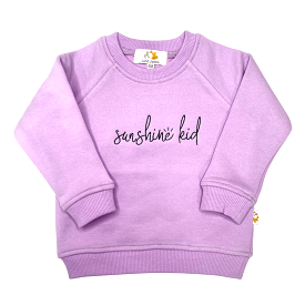 'Sunshine Kid' Embroidered Baby/Child Sweatshirt