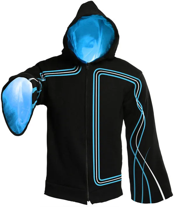 Technomancer Digital LED Wizard Hoodie