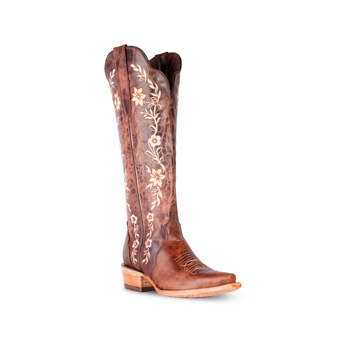 Texas Country Womens Western Boot E805 Valencia Cafe Retro