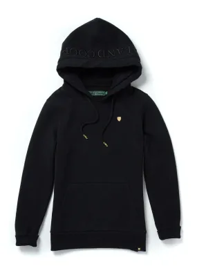 The Essential Shield Hoodie                             Black