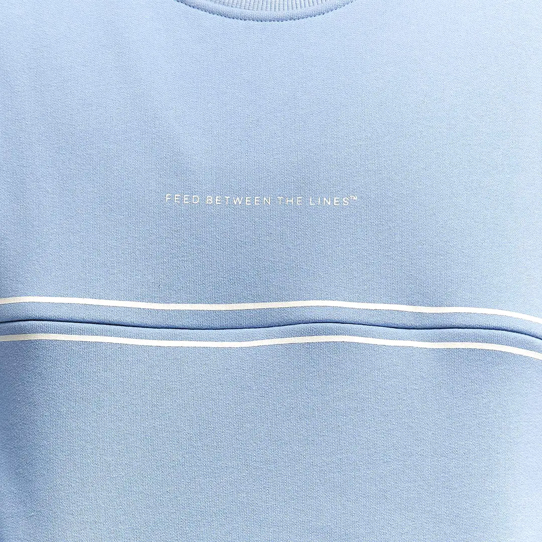 The ‘FEED BETWEEN THE LINES’ Nursing Sweatshirt