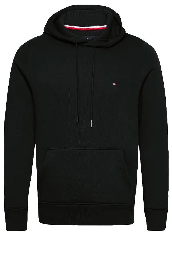 Tommy Hilfiger Logo Hoodie Black