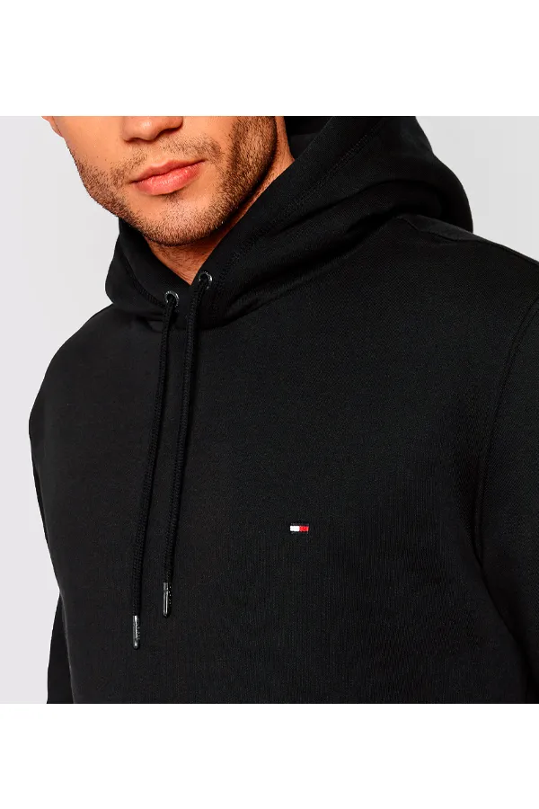 Tommy Hilfiger Logo Hoodie Black