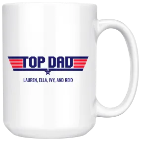 Top Dad Mug Lauren Ella Ivy Reid