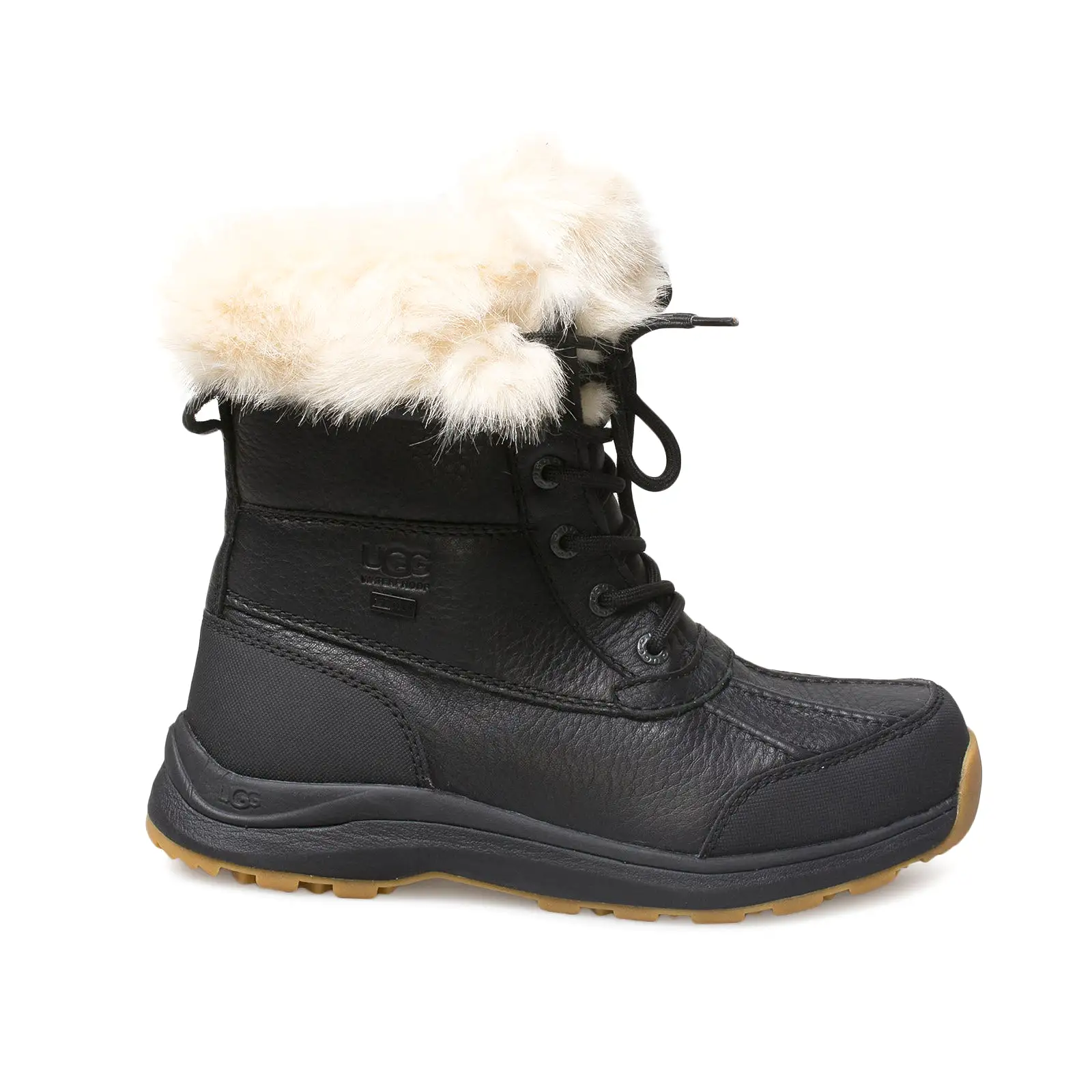 UGG Adirondack III Fluff Black Boots - Women's