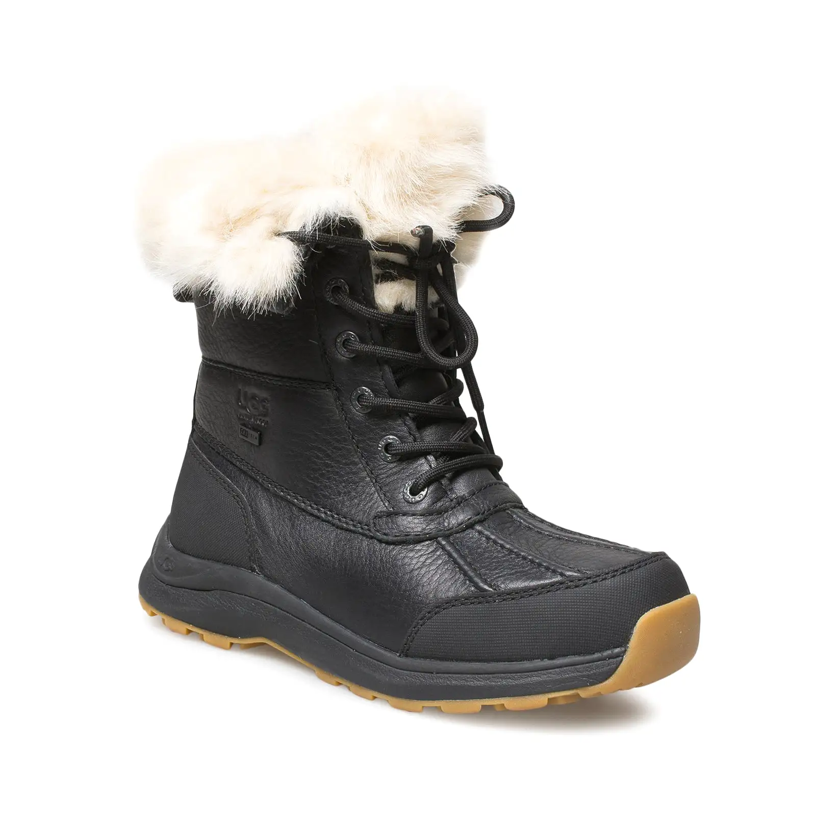 UGG Adirondack III Fluff Black Boots - Women's