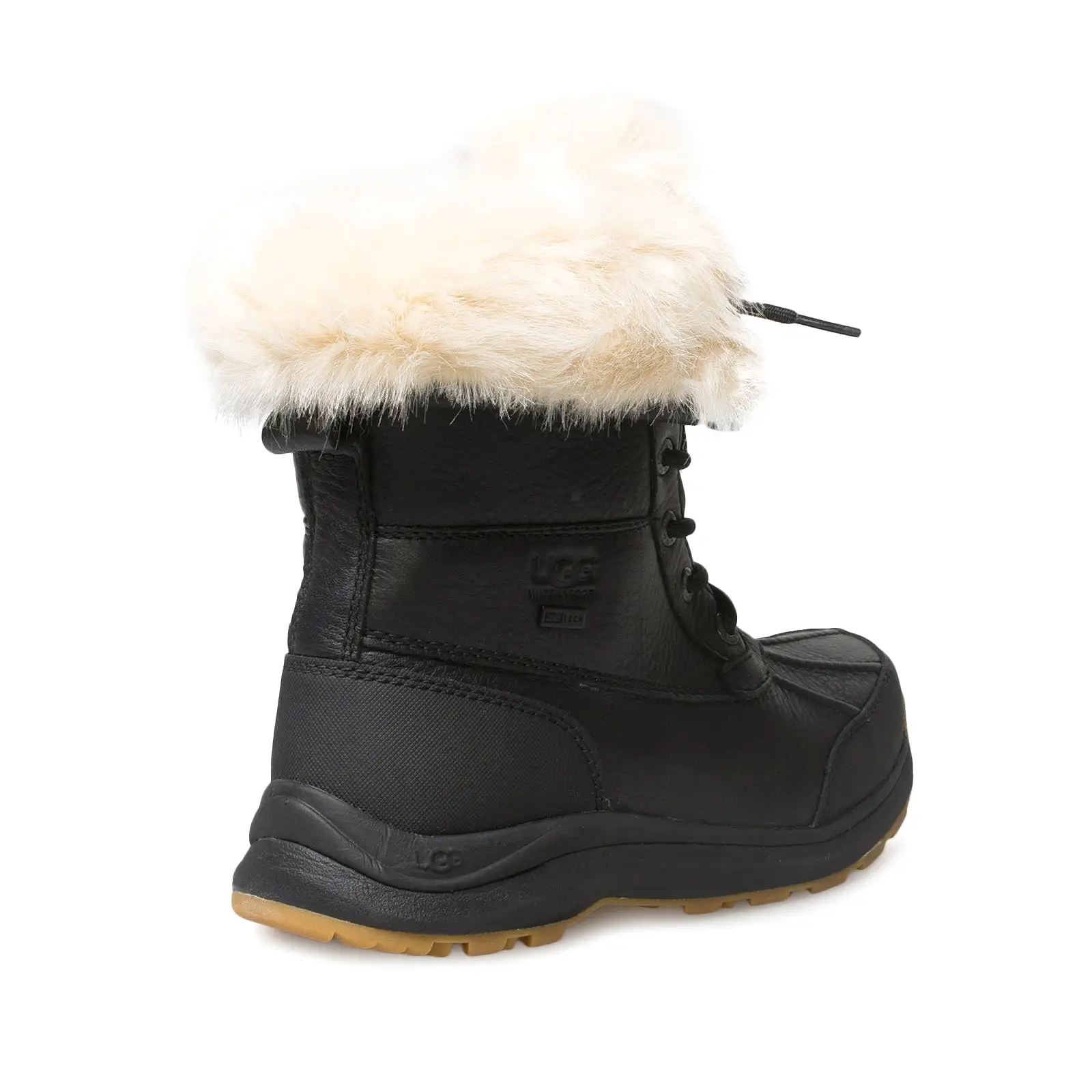 UGG Adirondack III Fluff Black Boots - Women's