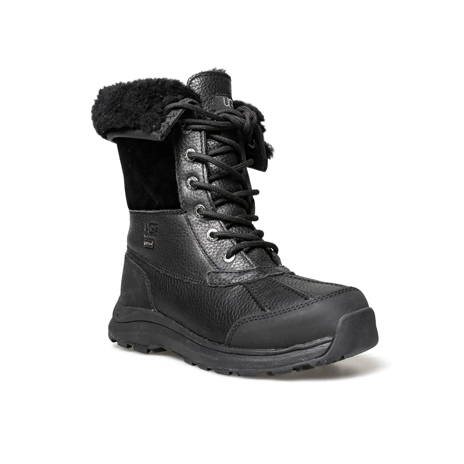 UGG Adirondack III Velvet Black Boots - Women's