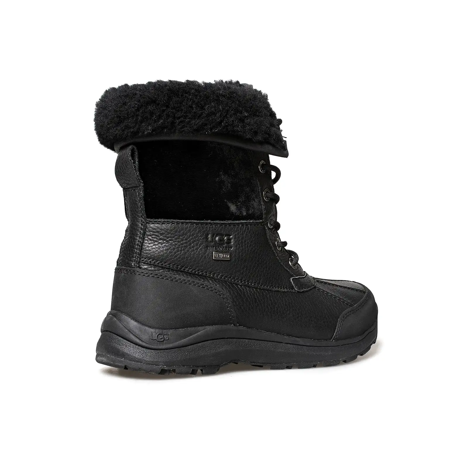 UGG Adirondack III Velvet Black Boots - Women's