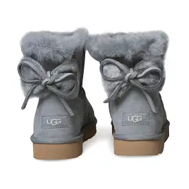 UGG Classic Double Bow Mini Geyser Boots - Women's