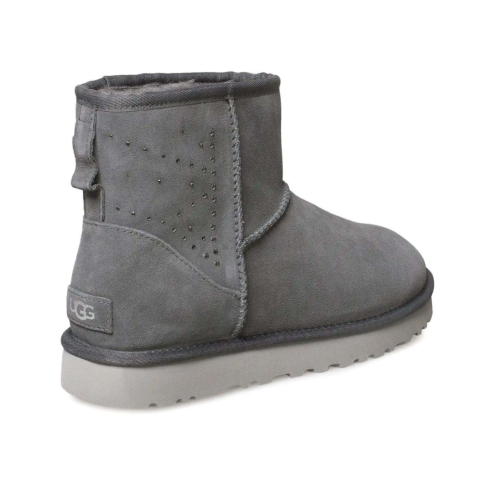 UGG Classic Mini II Studded Charcoal Boots - Women's