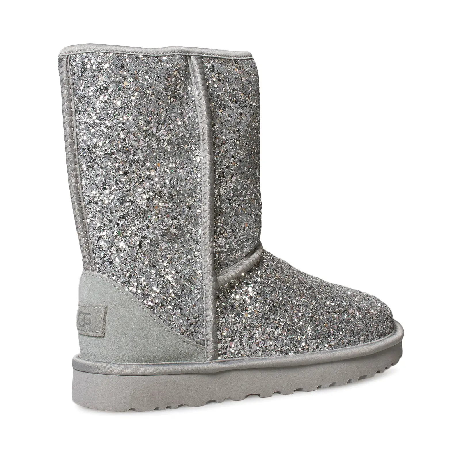 UGG Classic Short Cosmos Silver Boots - Women's