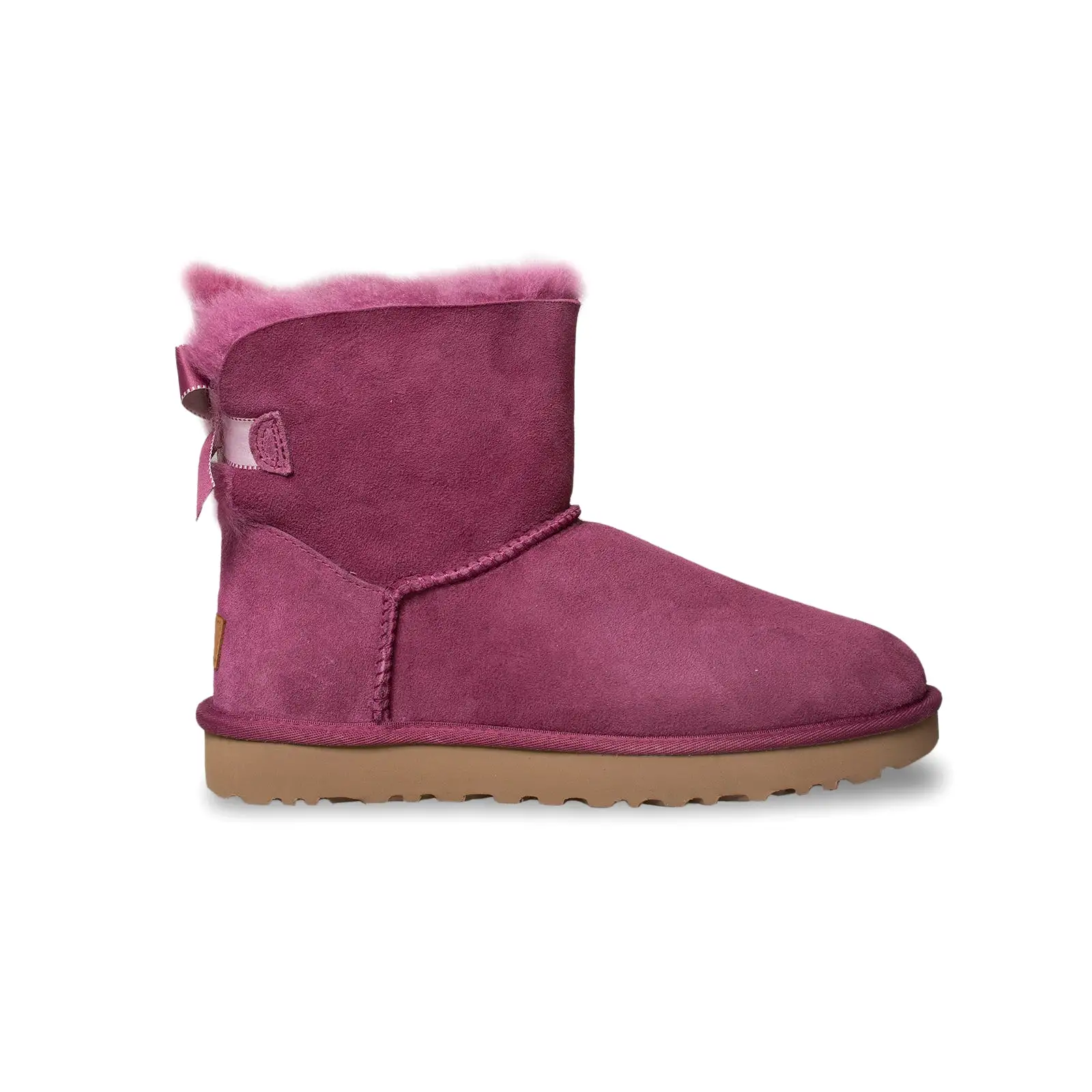 UGG Mini Bailey Bow II Shimmer Bougainvillea Boots - Women's