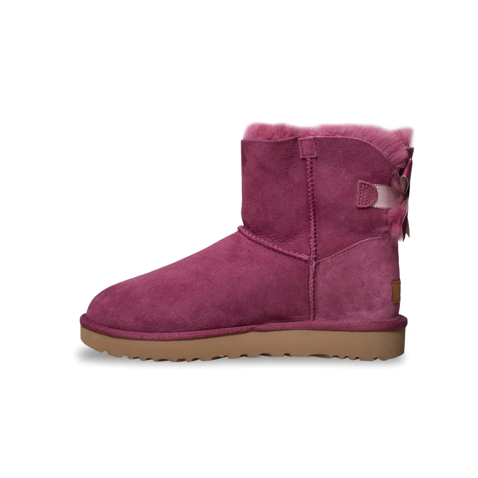 UGG Mini Bailey Bow II Shimmer Bougainvillea Boots - Women's