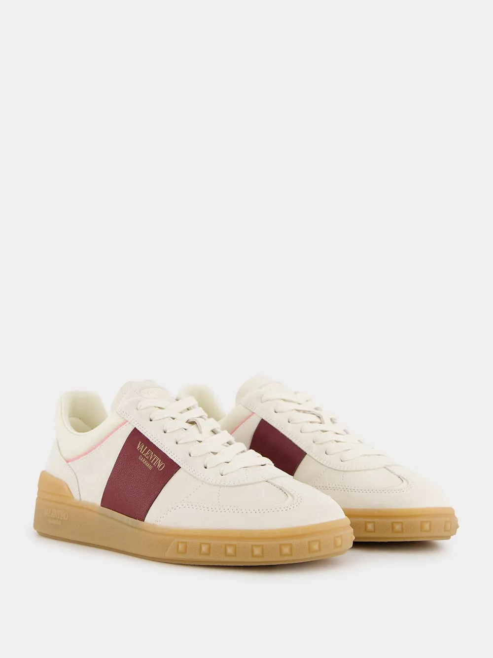 Upvillage Suede Panel Sneakers