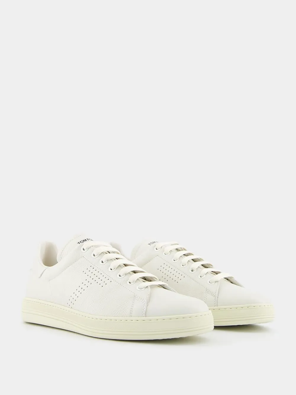 Warwick Grained Leather Sneakers