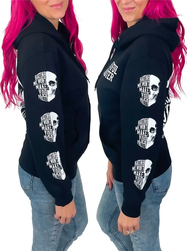 Women's Hating Me Zip Hoodie