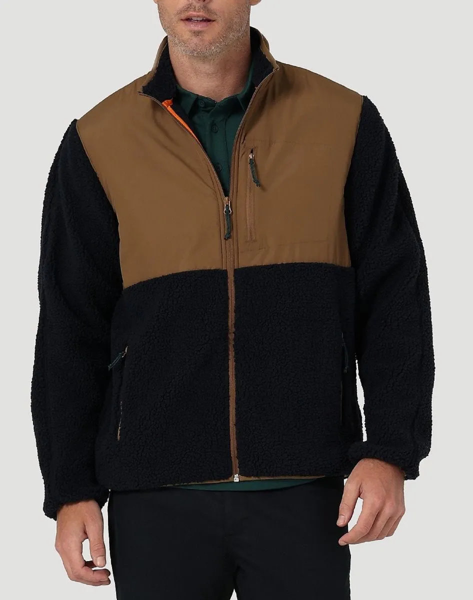 Wrangler FZ Camp Fleece Jacket Dark Sapphire